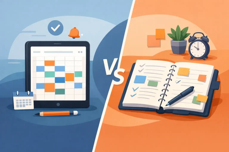 Agenda online versus caderno: qual rende mais?
