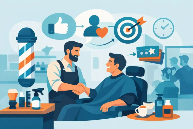 Estratégias para reter clientes na barbearia