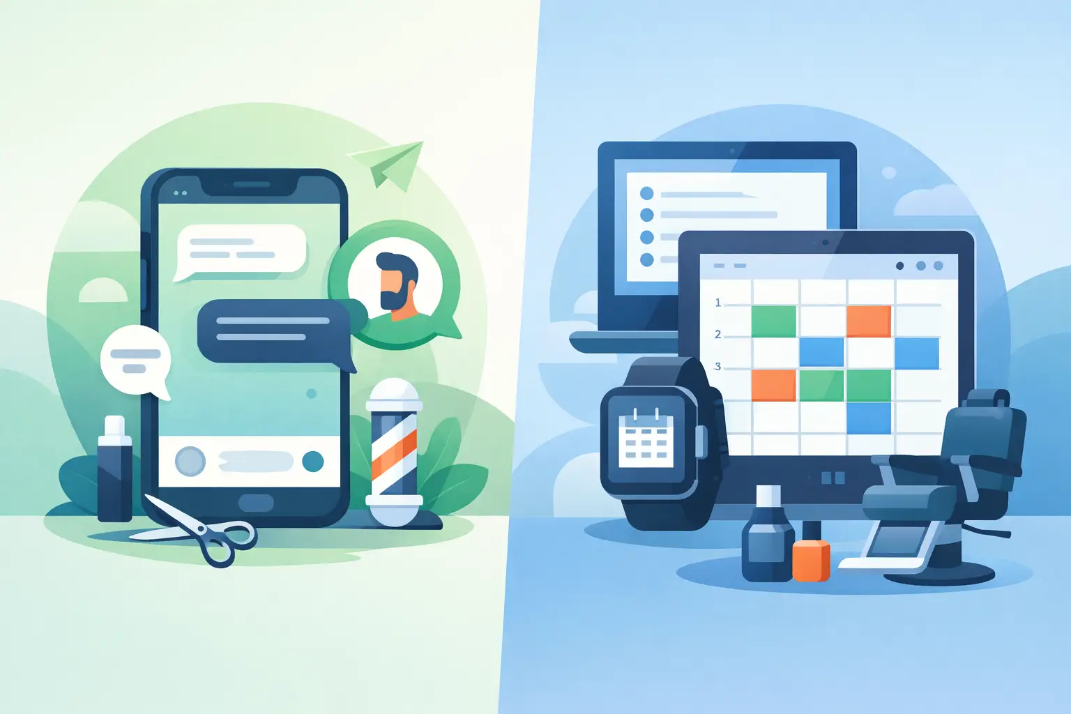 WhatsApp ou agenda digital para barbearias?