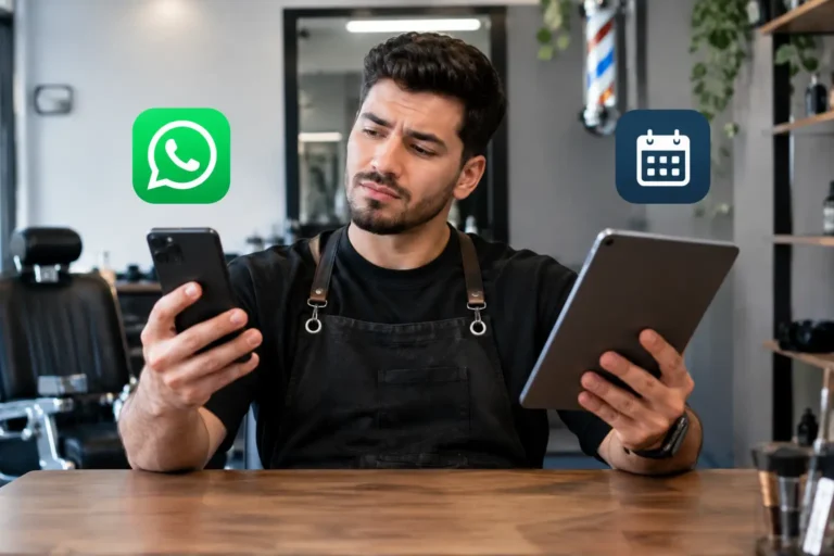 WhatsApp ou sistema para barbearia: qual escolher?